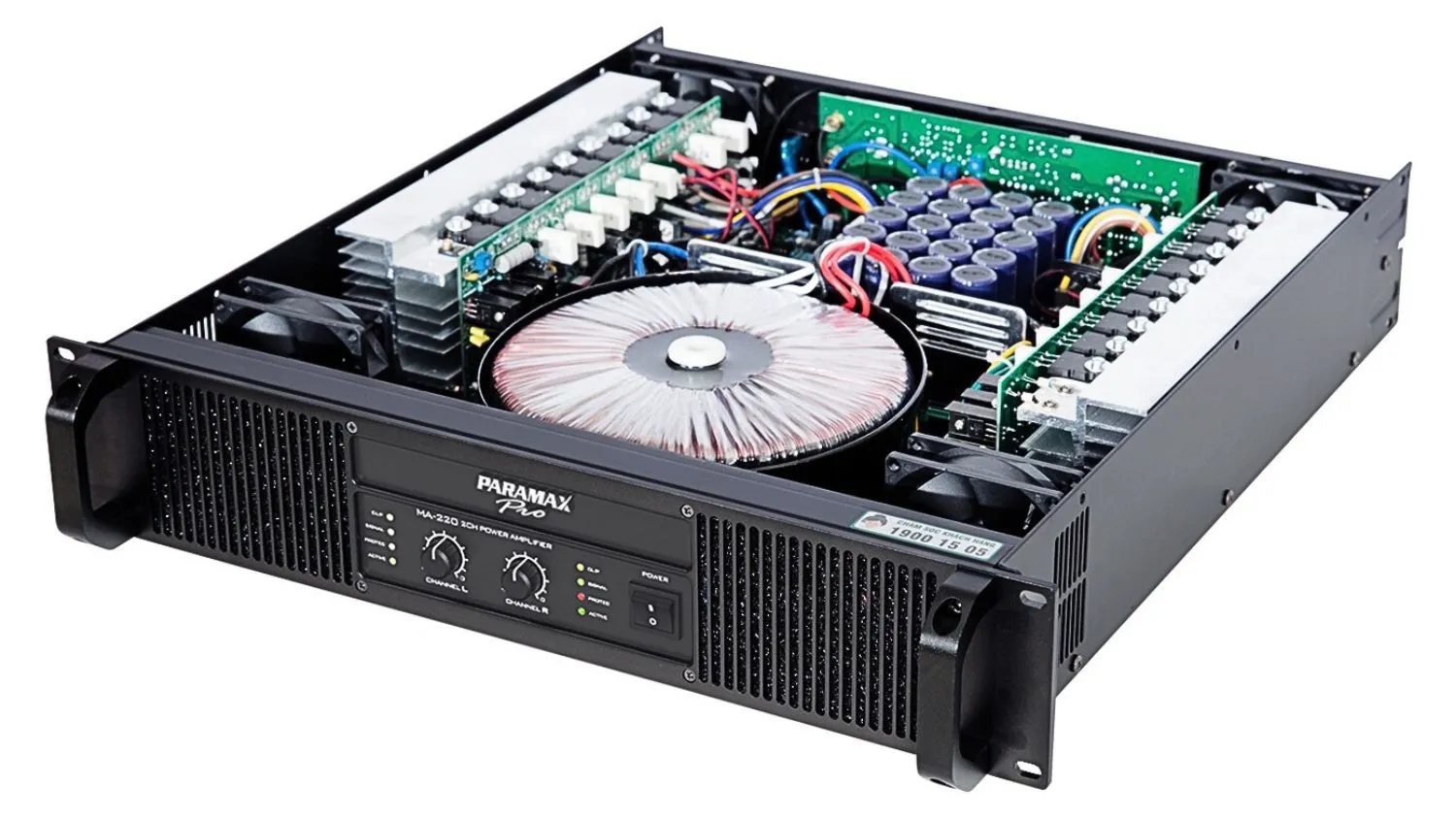 Mặt trong của Amply Paramax MA-220