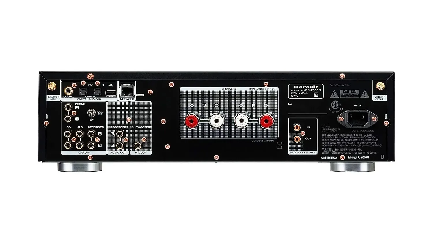 Mặt sau của AMPLY MARANTZ PM7000N