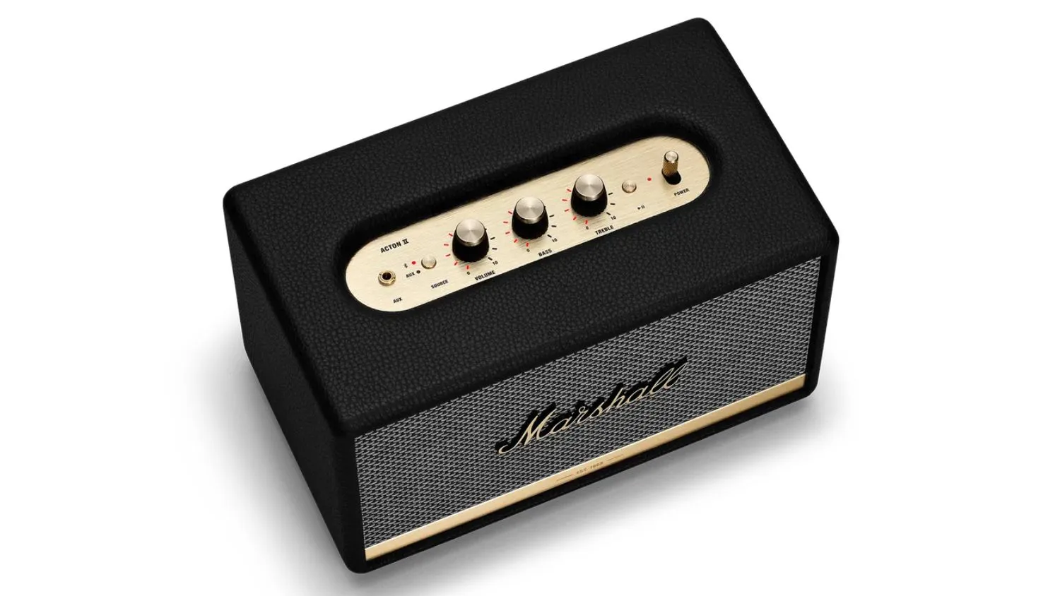 Mặt trên của Loa Marshall Acton 2 Voice With Amazon Alexa