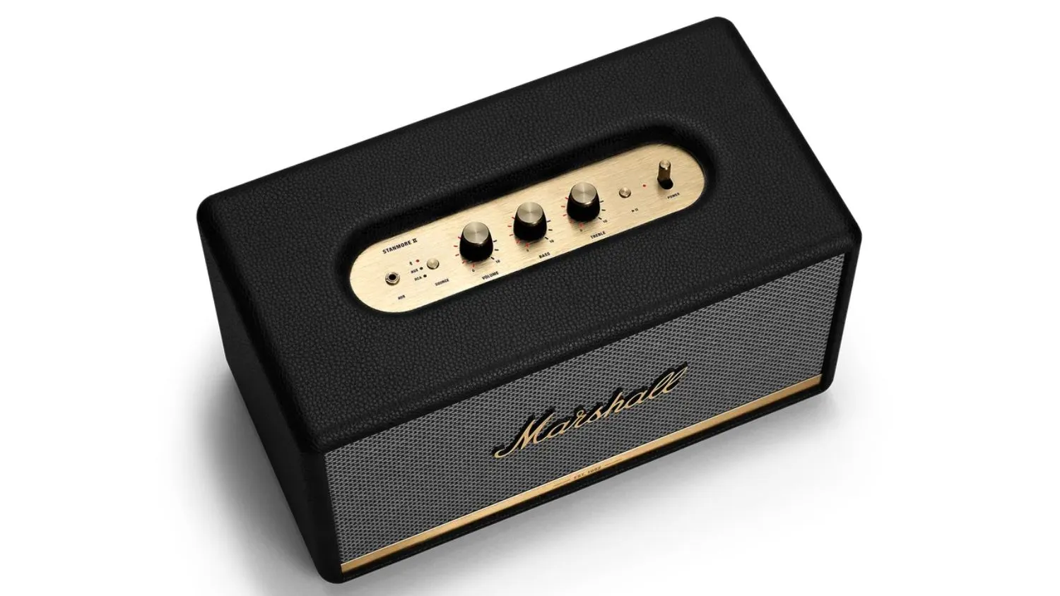 Mặt trên của Loa Marshall Stanmore II Voice With Google Assistant
