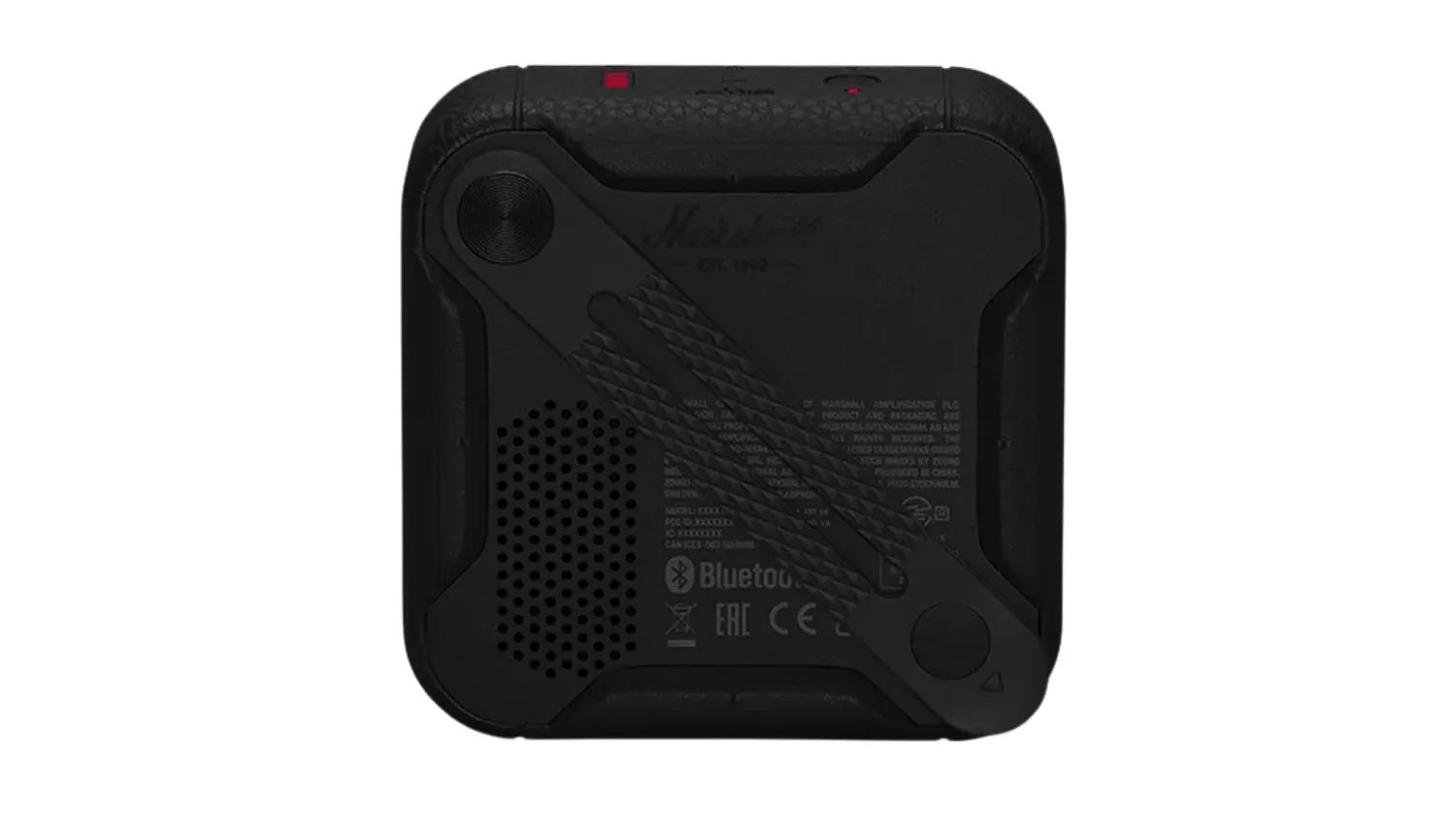 Mặt sau của LOA MARSHALL WILLEN