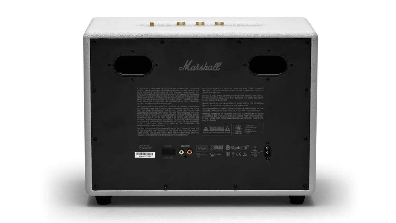 Mặt sau của LOA MARSHALL WOBURN 2