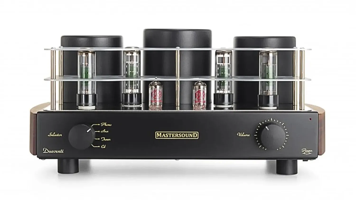 Mặt trước của AMPLY ĐÈN MASTERSOUND DUEVENTI