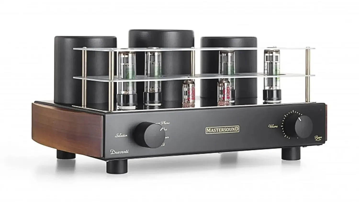 Mặt bên của AMPLY ĐÈN MASTERSOUND DUEVENTI