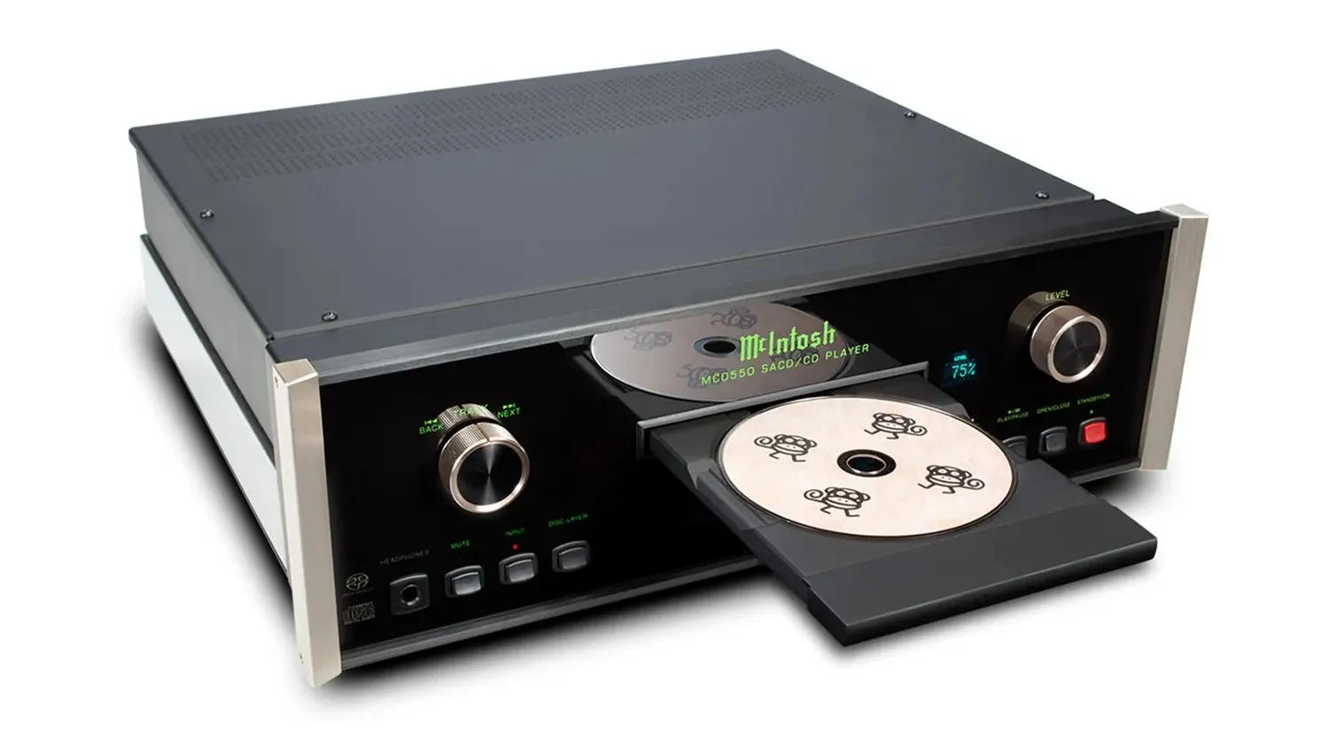 Khay đĩa của Đầu SACD/CD McIntosh MCD550