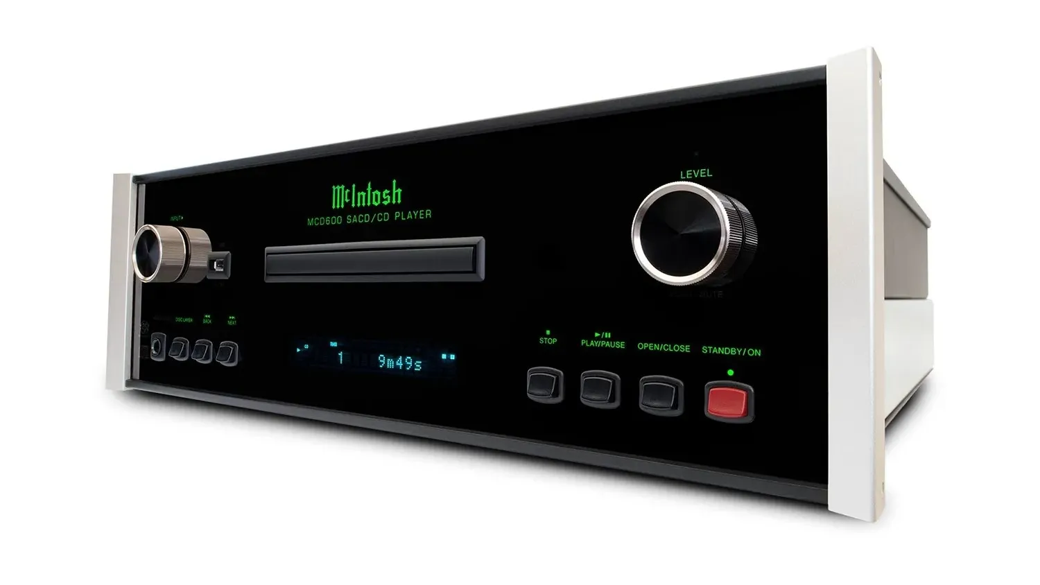 Mặt bên phải của Đầu SACD/CD McIntosh MCD600