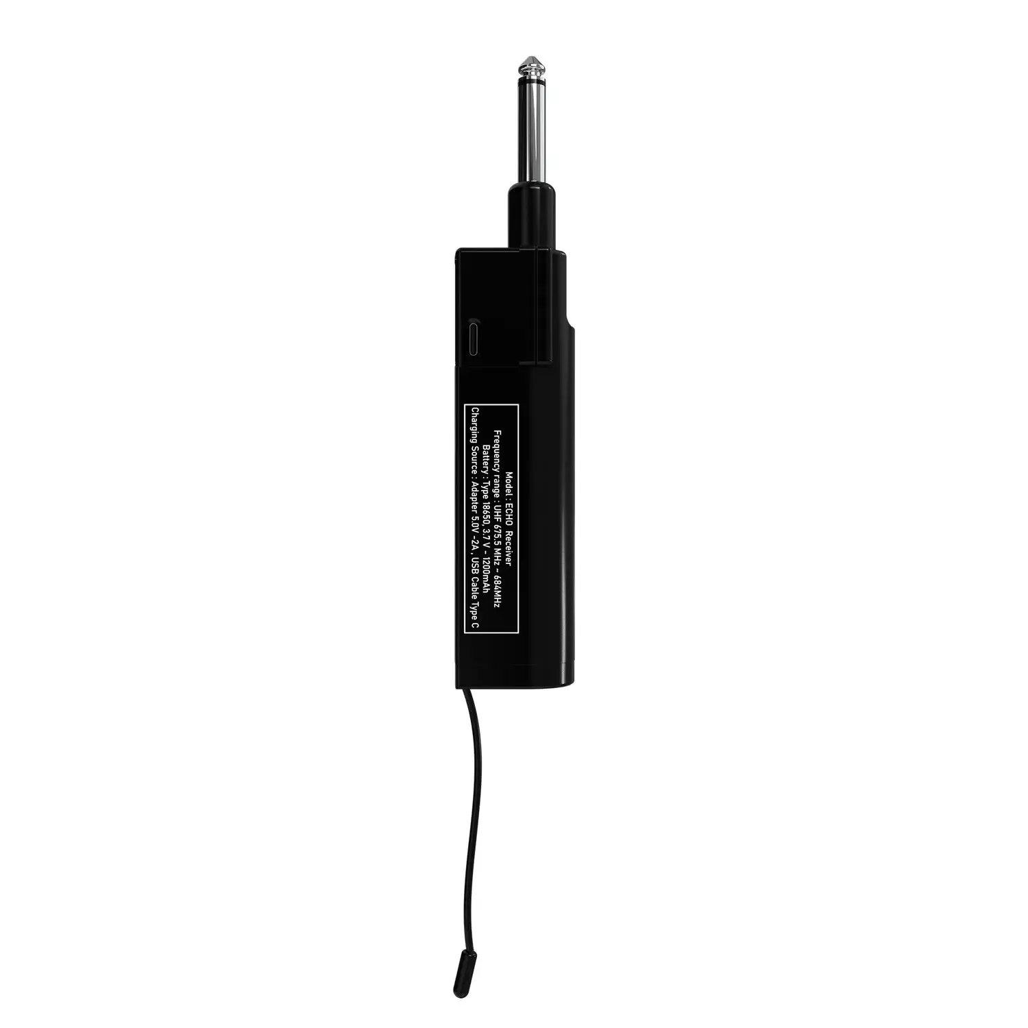 Mặt sau bộ thu tín hiệu của Micro Paramax PASION ECHO