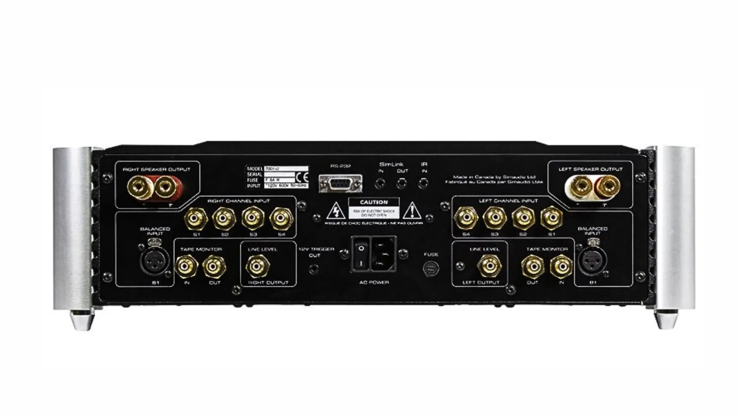 Mặt sau AMPLY MOON EVO 700I V2 màu trắng