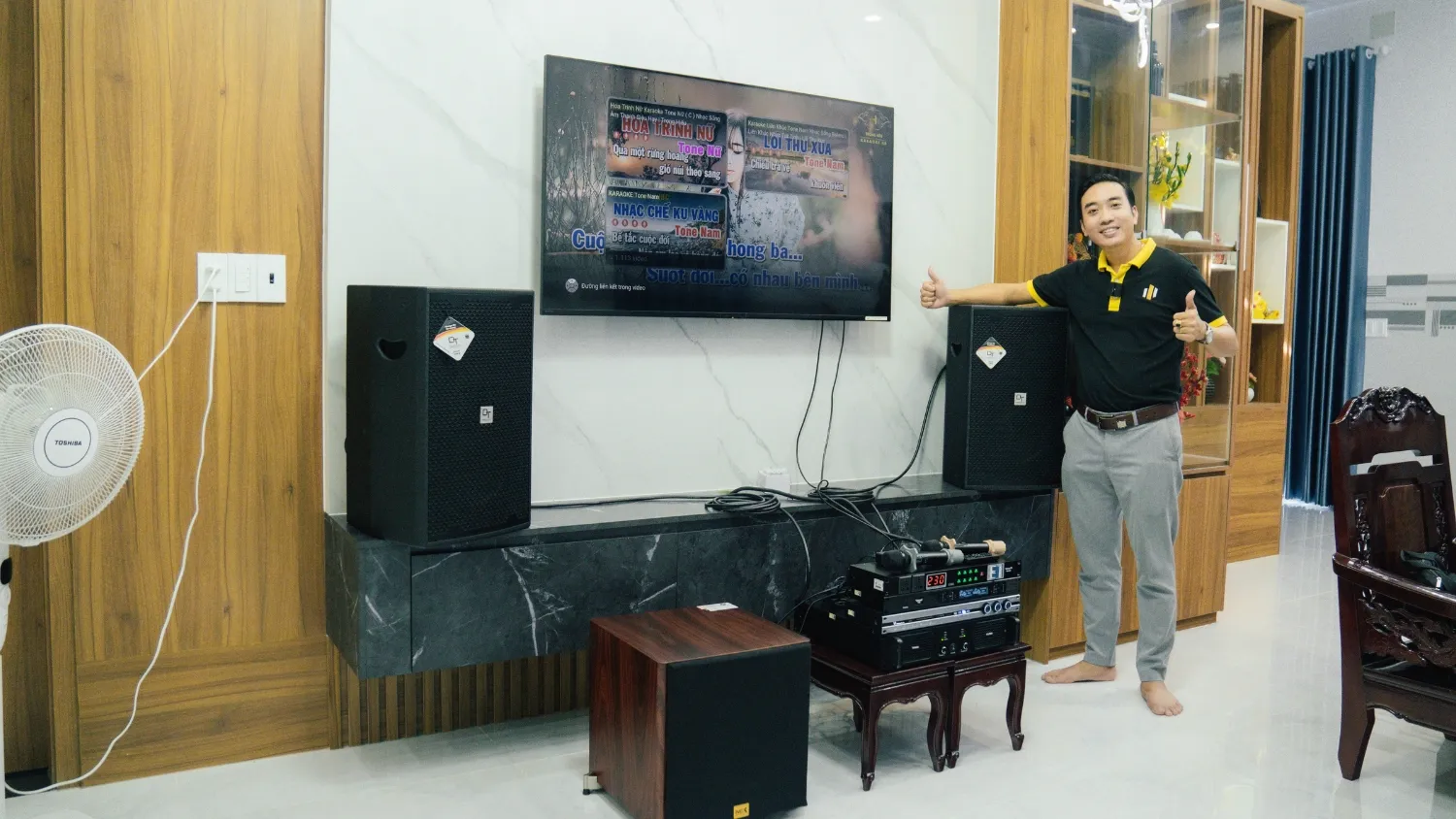 Loa sub Nex 12 phù hợp cho mọi dàn karaoke gia đình