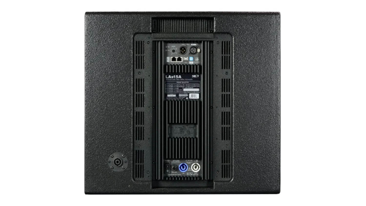 Mặt sau của Loa sub Next Proaudio LAs15A