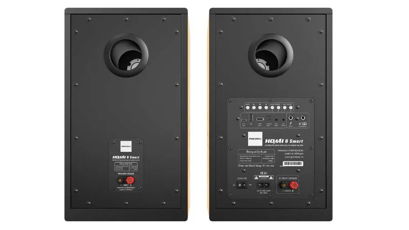 Mặt sau Loa Paramax Homi 6 Smart