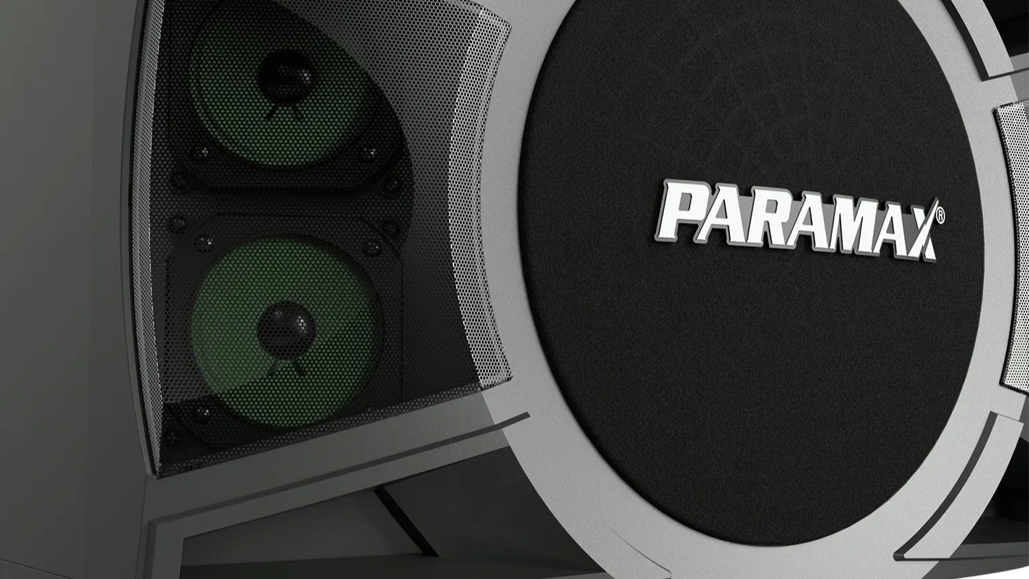 Logo thương hiệu của Loa Paramax MK S1000