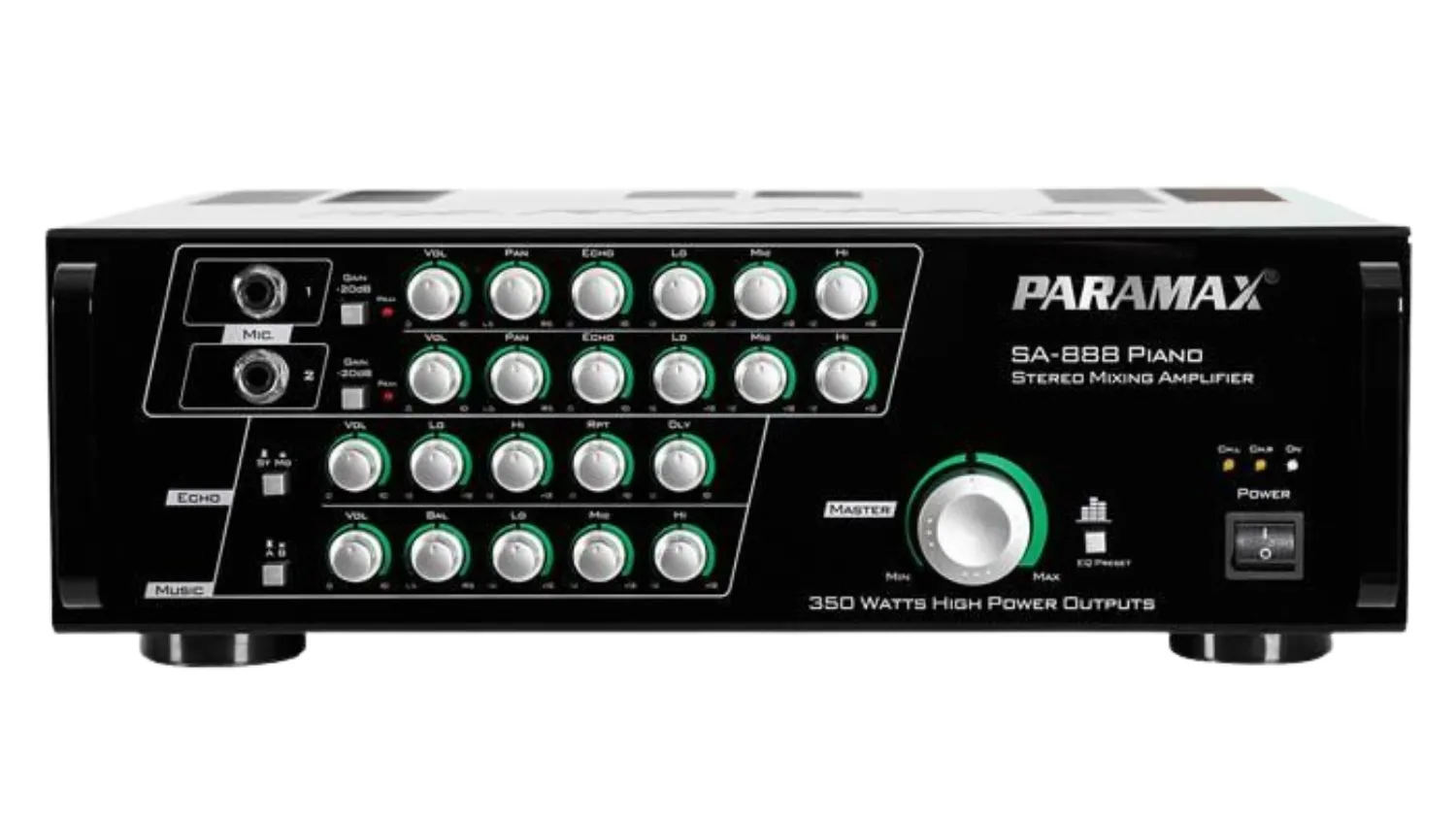 Amply Paramax SA-888 Piano New mặt trước