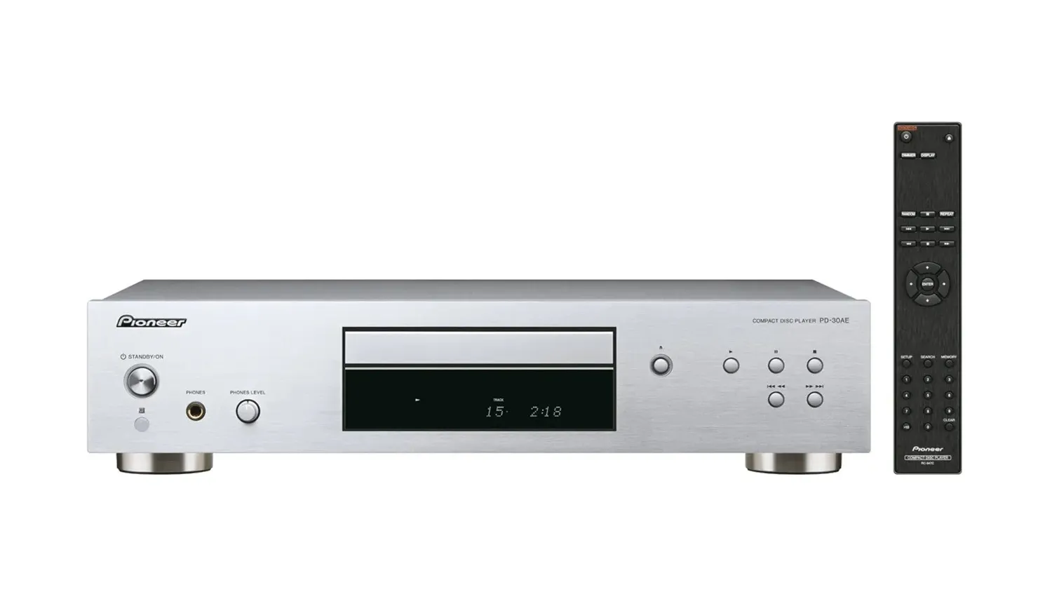Mặt trước của Đầu CD Pioneer PD-30AE màu trắng