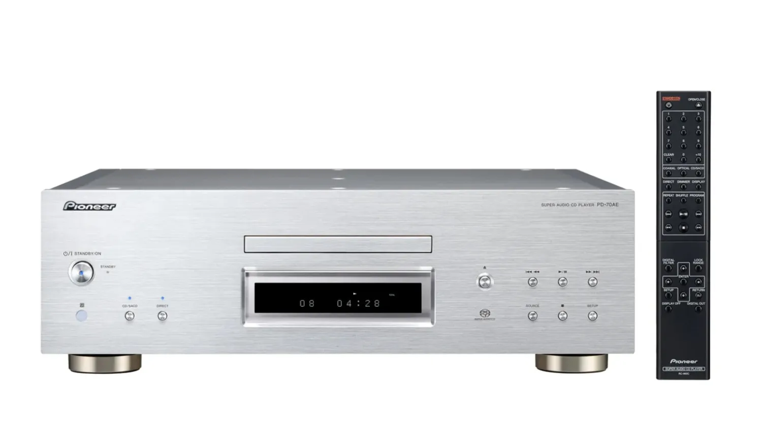 Mặt trước của Đầu CD Pioneer PD-70AE