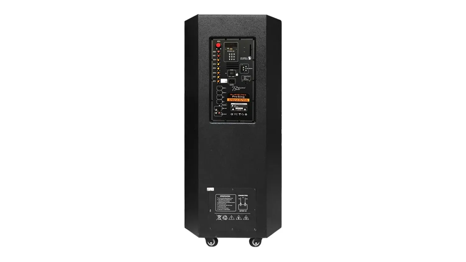 Mặt sau của Loa kéo Prosing W215B