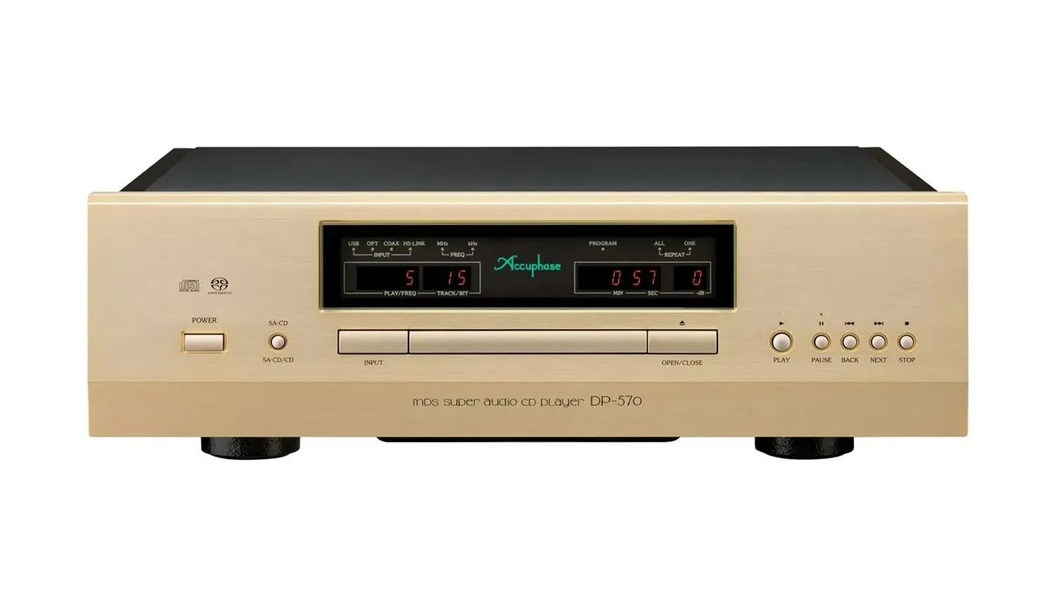 Mặt trước của Đầu Accuphase SACDCD DP-570