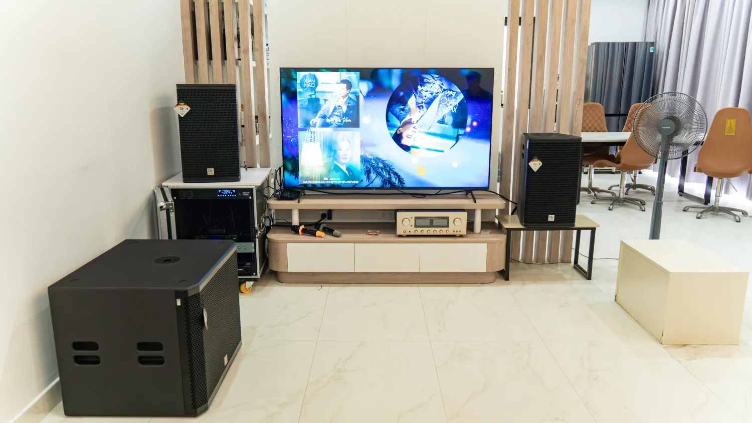 Loa sub DT Delta118 phù hợp cho nhu cầu hát karaoke và nghe nhạc