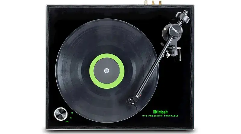 Mặt trên của Đầu đĩa than Mcintosh MT2