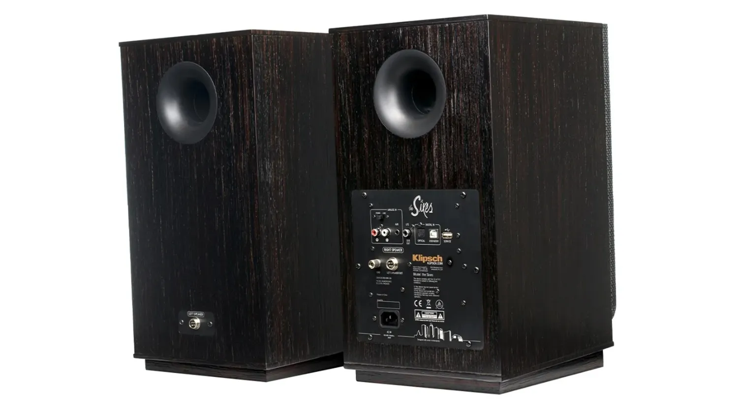 Mặt sau của LOA KLIPSCH THE SIXES