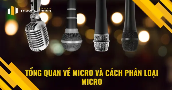 Tổng Quan Về Micro Và Cách Phân Loại Micro - Trường Thành Audio