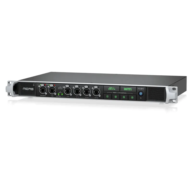 Mặt trước Mixer Midas HUB4