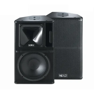 Mặt trước và mặt trong Loa Nexo PS15