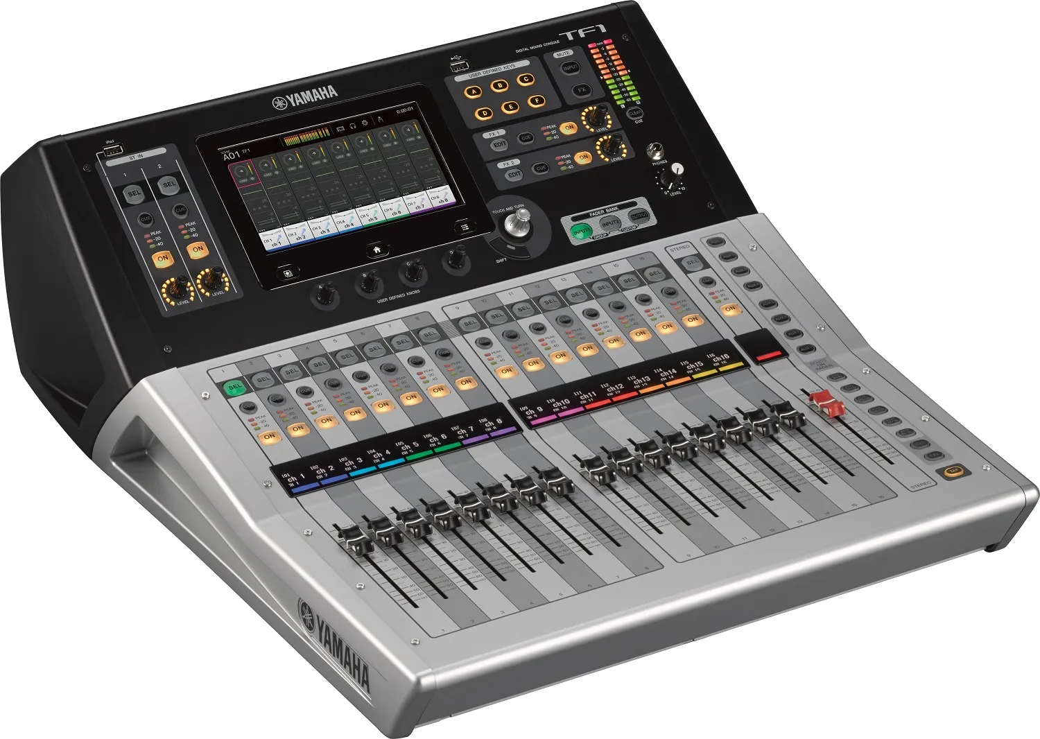 Mặt nghiêng bên trái của Bàn Mixer Yamaha TF1