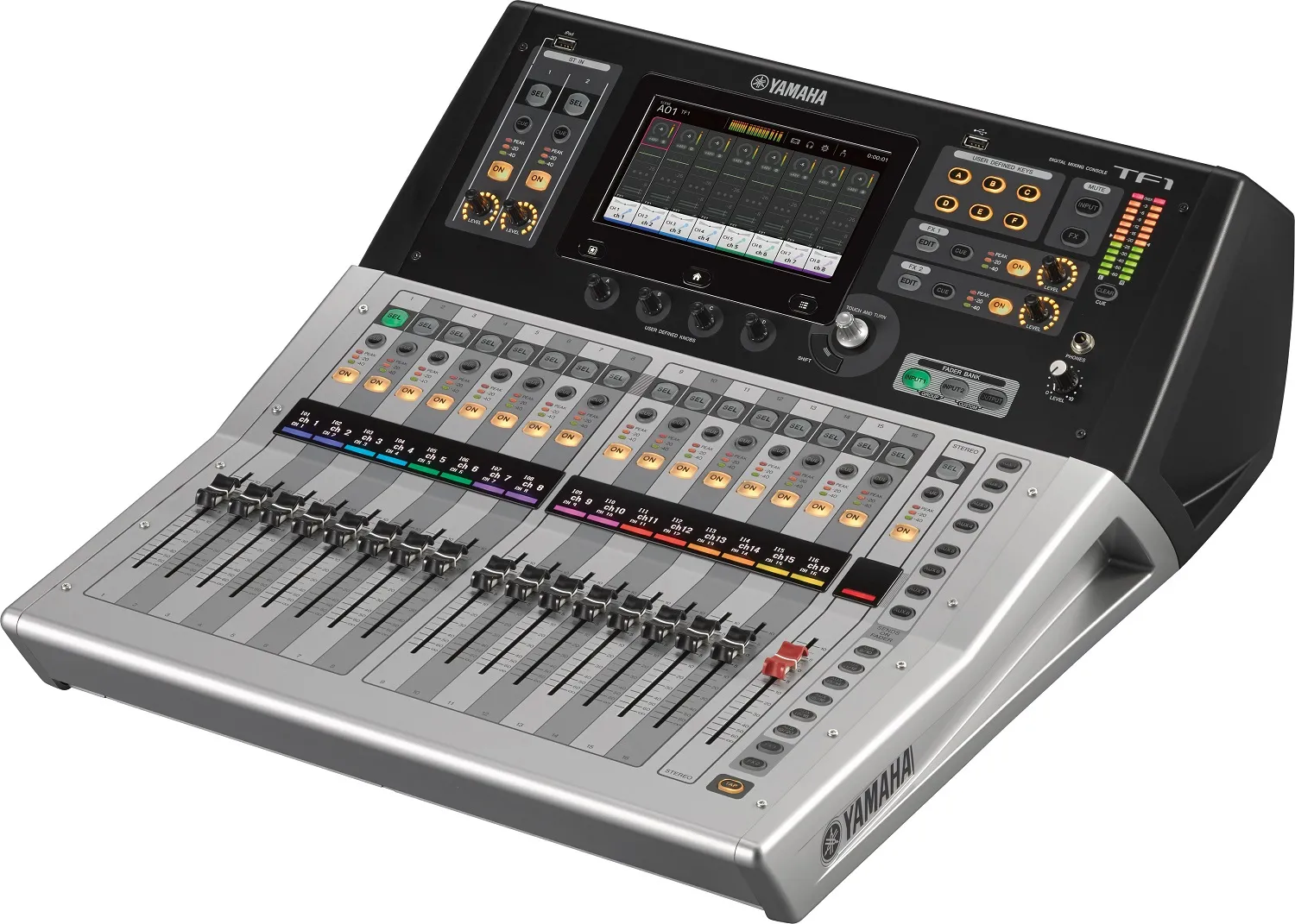 Mặt nghiêng bên phải của Bàn Mixer Yamaha TF1