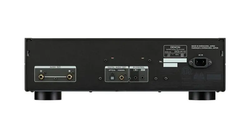 Mặt sau của Đầu CD Denon DCD-A110