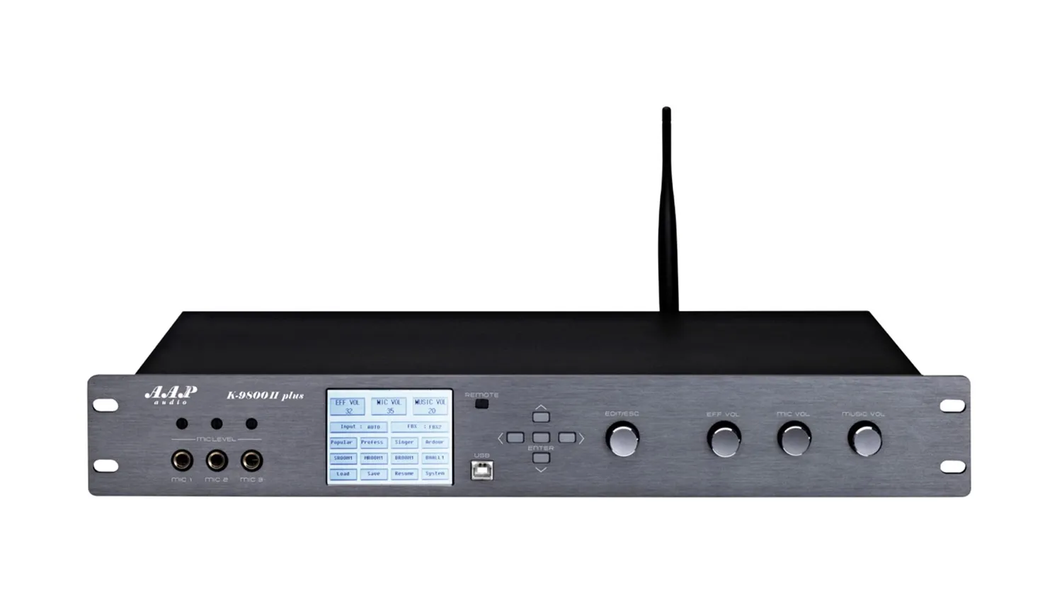 Vang số AAP K9800 II Plus mặt trước
