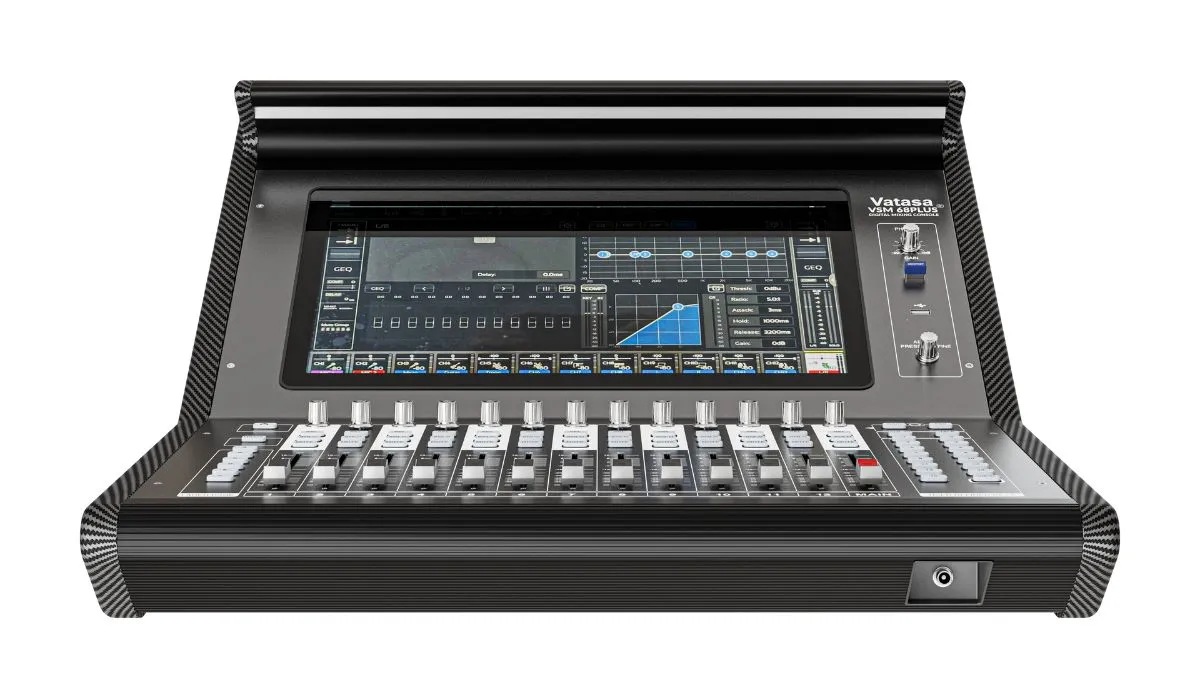 Mặt trước Mixer Vatasa VSM68 Plus phông trắng