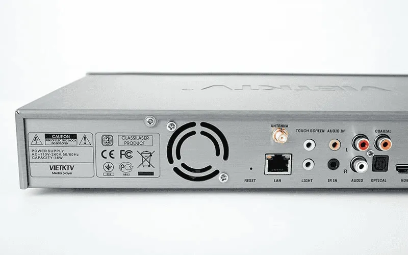 Cổng làm mát của Đầu Việt KTV K-Plus 6T