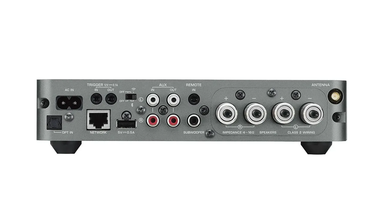 Mặt sau của AMPLY YAMAHA WXA-50