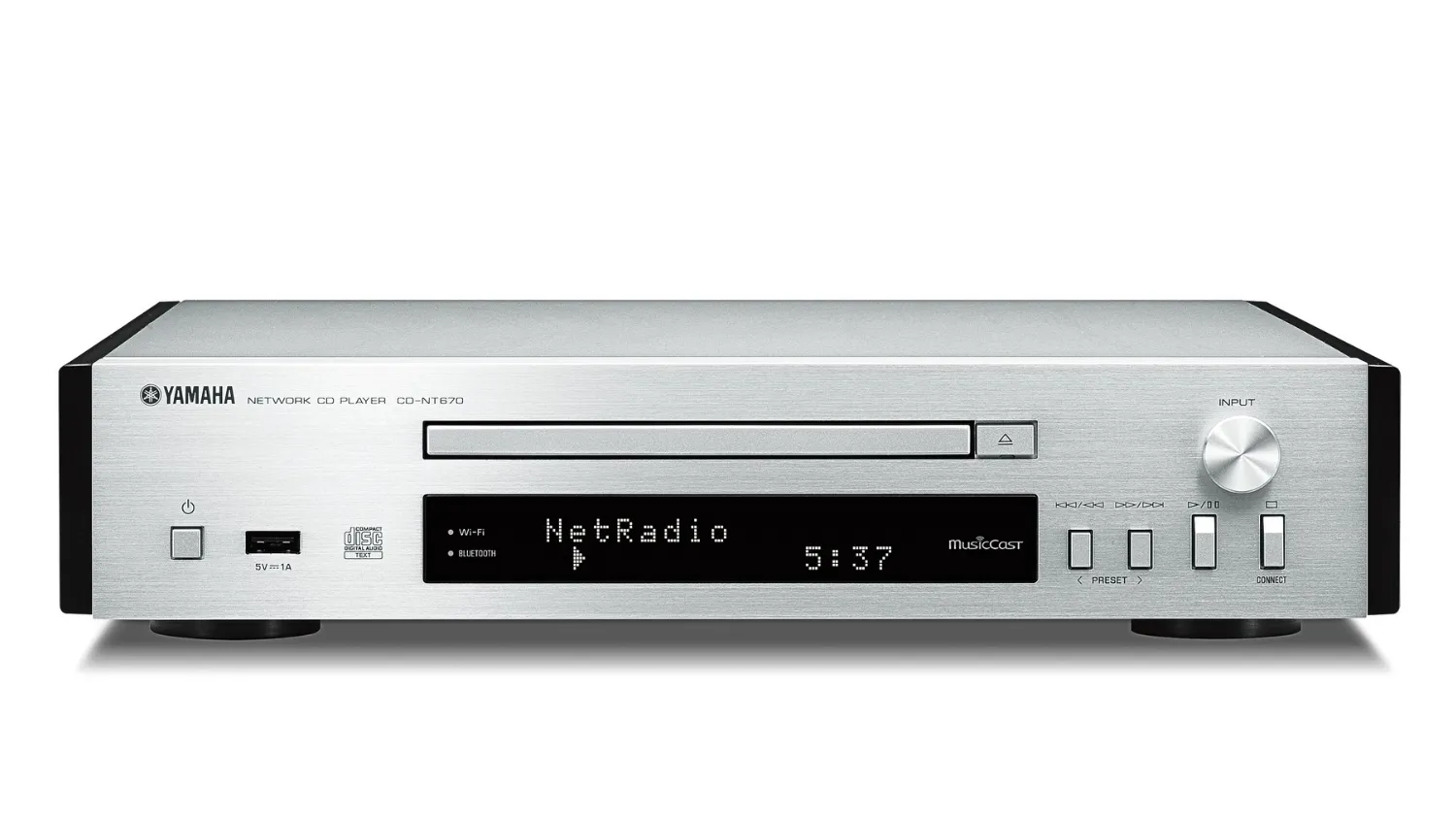 Mặt trước của Đầu Yamaha CD NT670
