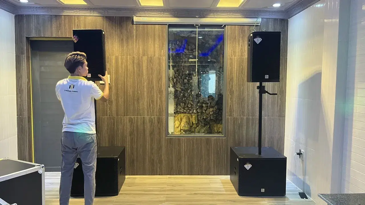 Trường Thành Audio lắp đặt Dàn Karaoke DT TT228 2