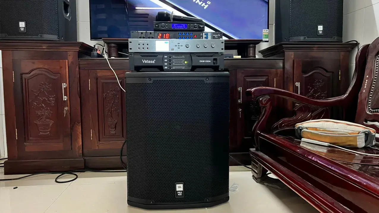 Ảnh sản phẩm Dàn karaoke JBL TT217: (JBL PRX 415M, Vatasa T10, Vatasa V8Pro, Vatasa DKS1004 NEW, JBL PRX 418S, Vatasa P9 Pro) 3