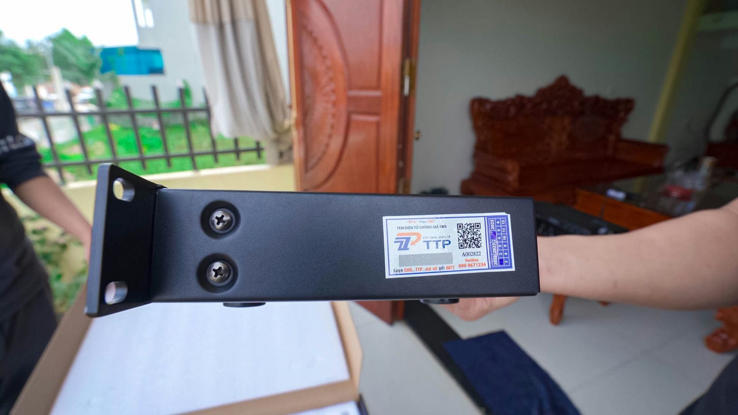 Tem chính hãng của vang số Dàn Karaoke CAVS TT297