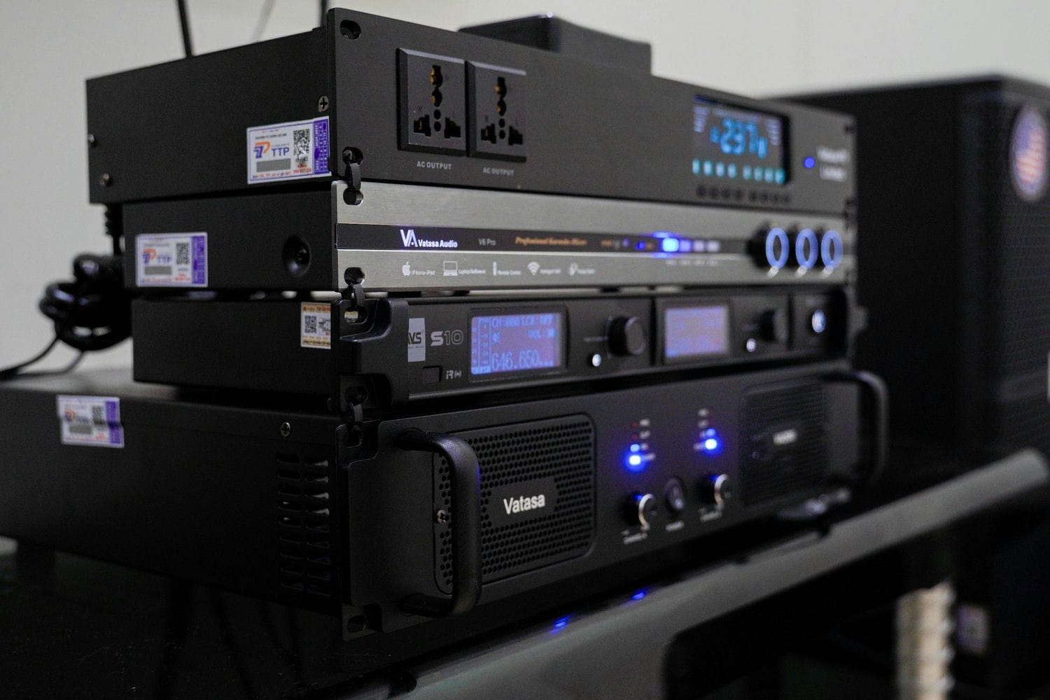 Ảnh sản phẩm Dàn Karaoke CAVS TT284: (CAVS C12, CAVS S10, Vatasa V6 Pro, Vatasa VA-2500, CAVS SC715, Vatasa P9 Limited) 17