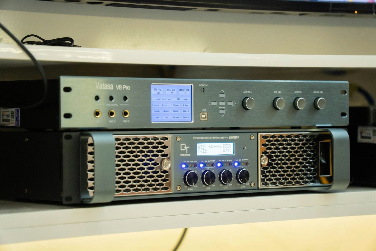 Ảnh sản phẩm Dàn Karaoke DT TT300: (DT Alpha 12, Vatasa T900 New, Vatasa V8Pro, DT Lion408, DT Delta115, Vatasa P9 Luxury) 5