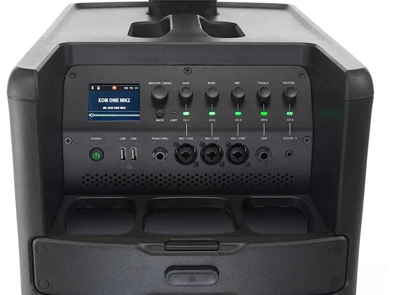 Ảnh sản phẩm Loa JBL Eon One MK2 (loa cột di động, có bluetooth, tích hợp pin, DSP, Mixer) 14