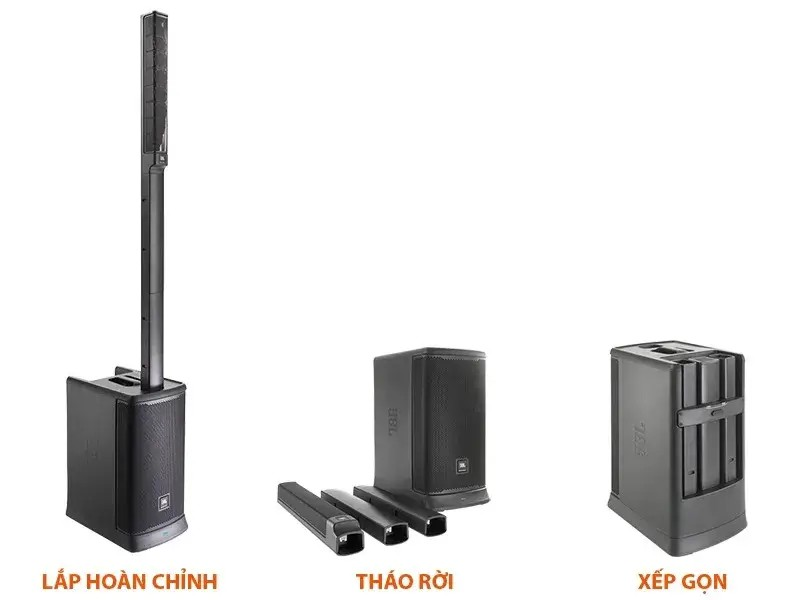 Ảnh nổi bật của sản phẩm Loa JBL Eon One MK2 (loa cột di động, có bluetooth, tích hợp pin, DSP, Mixer) 4