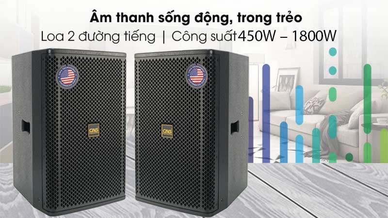 Ảnh nổi bật của sản phẩm Loa Karaoke CAVS P12 Plus (full bass 30cm, 2 đường tiếng) 2