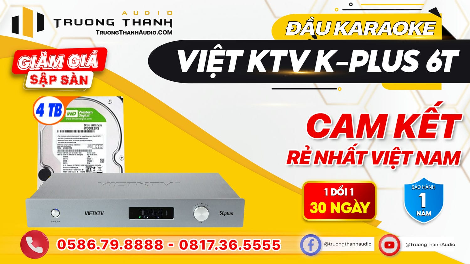 Ảnh nổi bật của sản phẩm Đầu Việt KTV K-Plus 6T 2