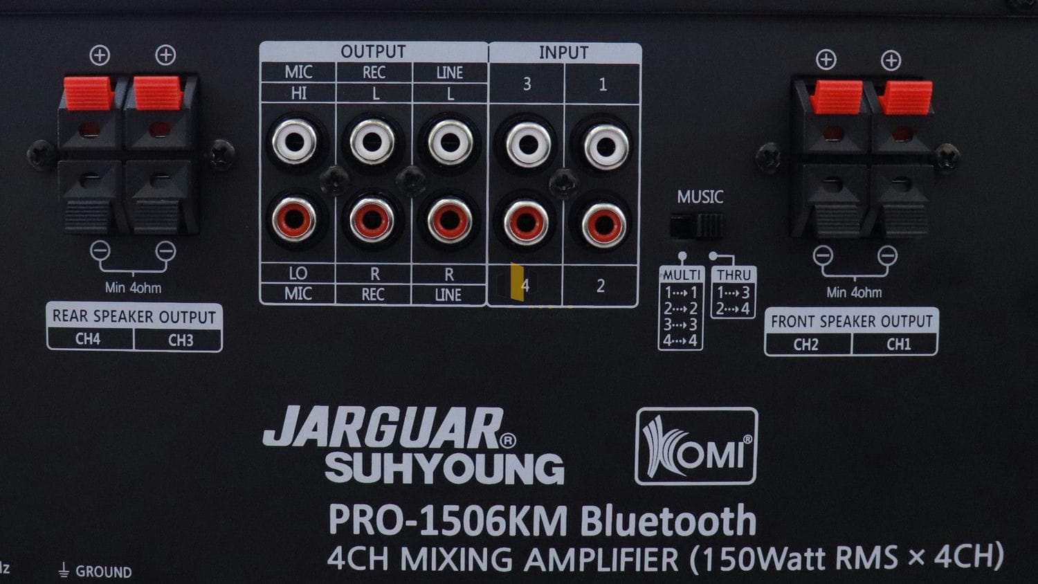 Ảnh sản phẩm Amply karaoke Jarguar PRO-1506KM Bluetooth 4