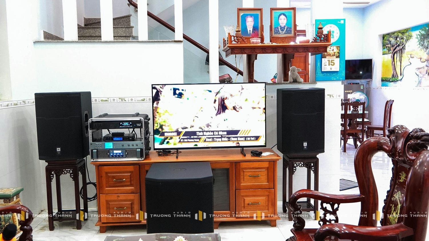 Ảnh sản phẩm Dàn karaoke JBL TT305: (JBL PRX 415M, Vatasa T10, Vatasa V8Pro, DT Lion406, JBL PRX 418S, Vatasa P9 Limited) 2