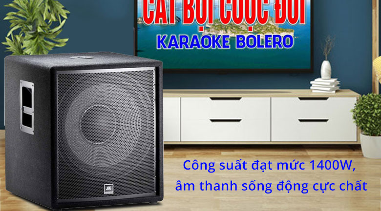 Loa JBL JRX 218S | Công suất cực đại 1400W âm thanh cực chất