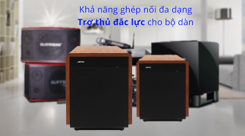 Loa Jamo 260 | Khả năng ghép nối đa dạng trợ thủ đắt lực cho bộ dàn