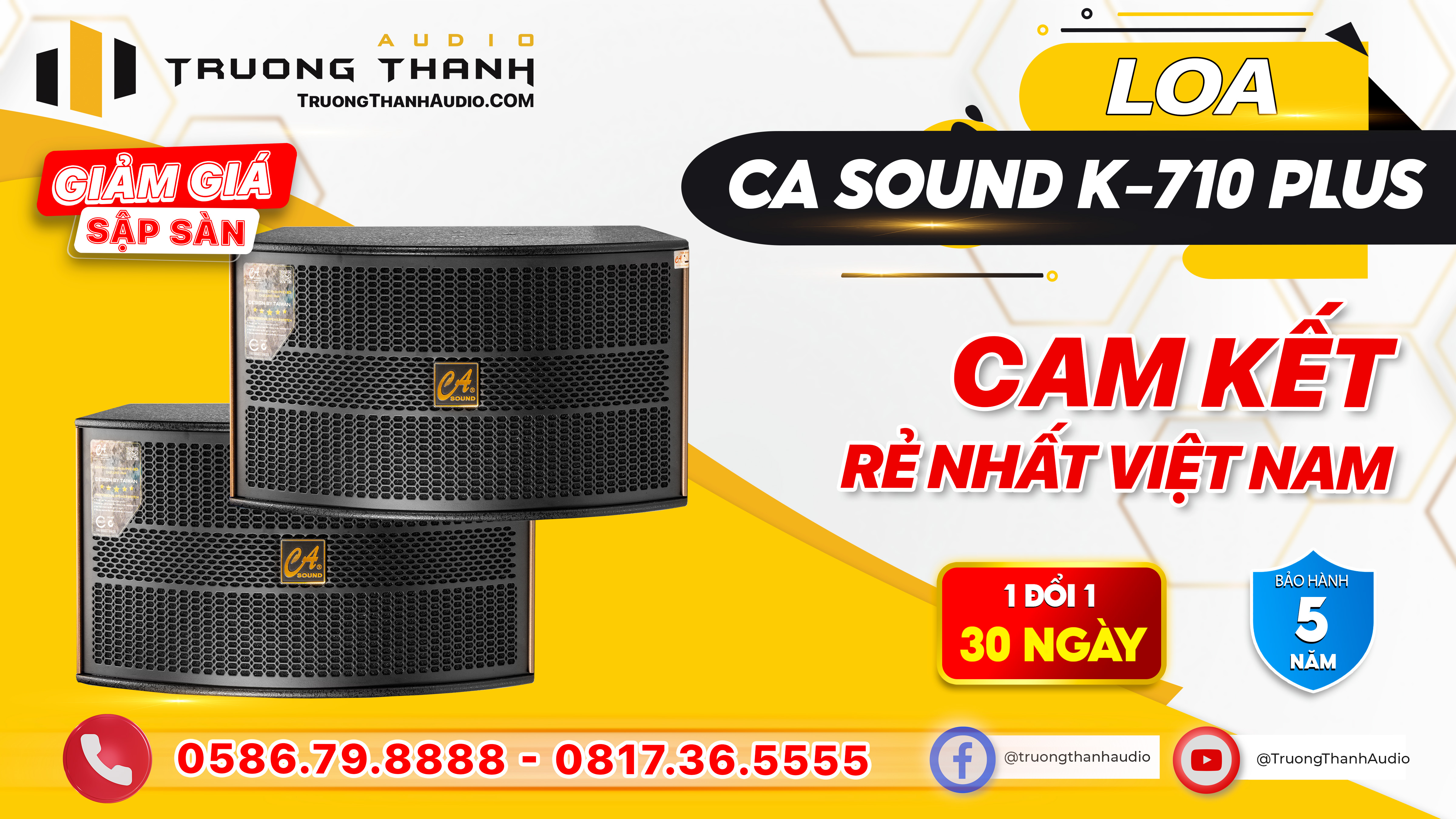 Ảnh nổi bật của sản phẩm Loa Karaoke CA Sound K-710 Plus 1