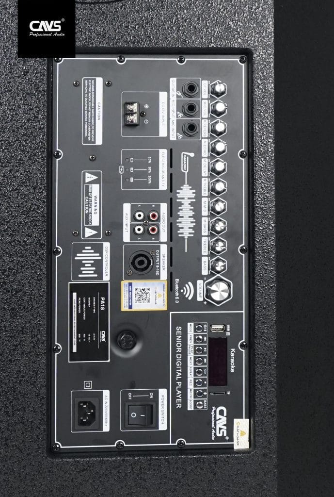 Ảnh nổi bật của sản phẩm Loa Kéo CAVS PA18 Bass 50 11